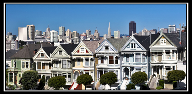 photo "Painted Ladies" tags: architecture, landscape, 