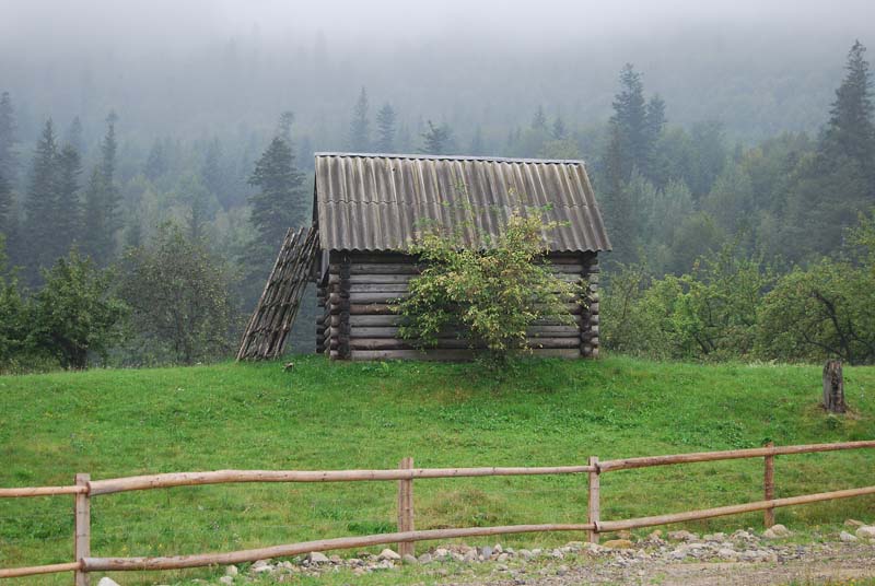 фото "избушка" метки: пейзаж, лес