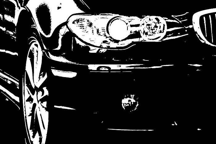 photo "Hi Bimmer" tags: black&white, technics, 