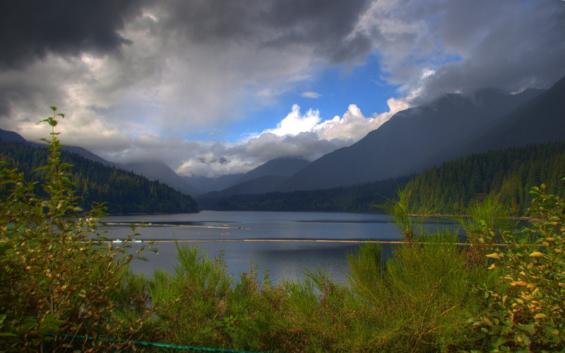 photo "Capilano lake" tags: landscape, travel, North America, water