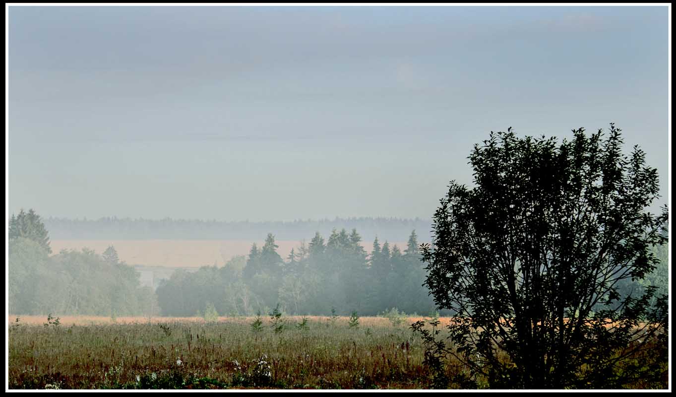 фото "Туманная дымка" метки: пейзаж, закат