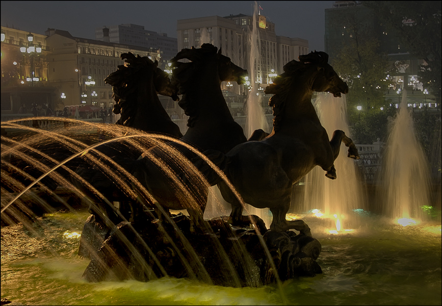 photo "The Moscow fountains" tags: city, 