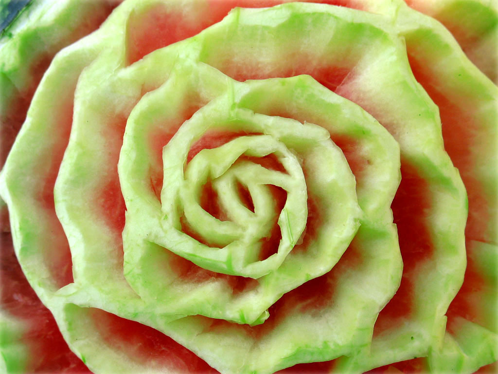 photo "Each water-melon dreams to become a rose..." tags: nature, macro and close-up, flowers