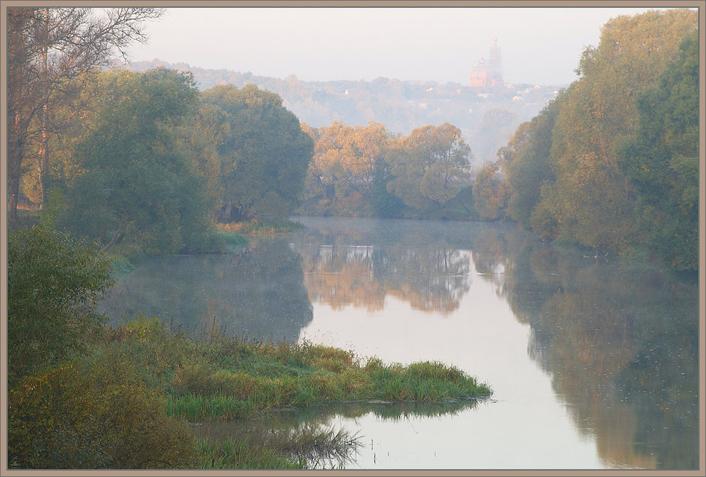 фото "Боровск. Вид 1." метки: пейзаж, вода