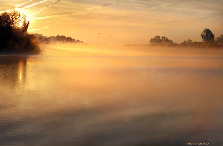 photo "On a foggy October morning" tags: landscape, 