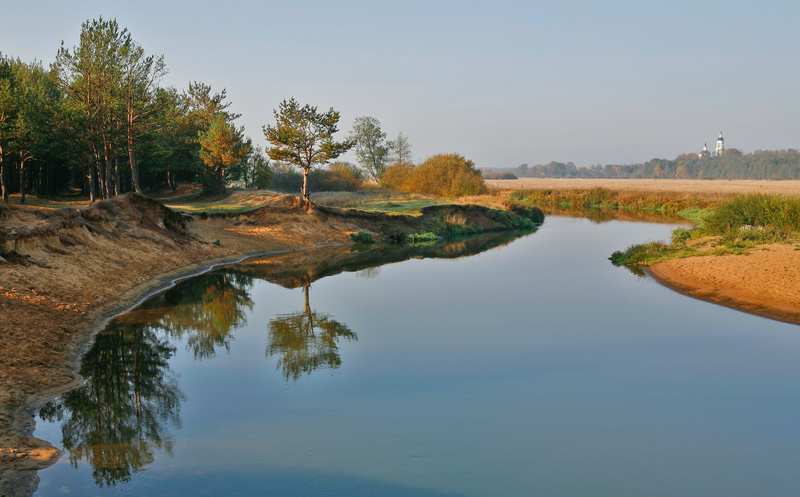 фото "Утро на Шерне" метки: пейзаж, вода, осень