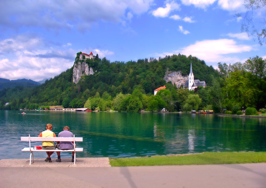 photo "Bled" tags: landscape, summer, water