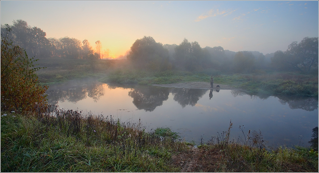photo "Morning hunting" tags: landscape, sunset