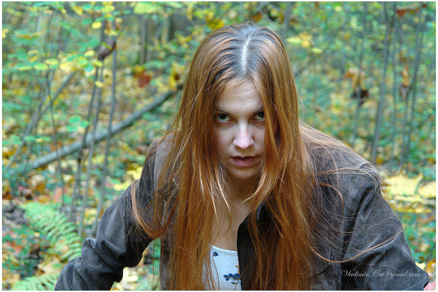 photo "Рыжая Осень... 3" tags: portrait, woman