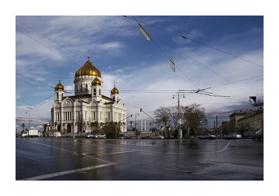 photo "Dark blue square" tags: city, 