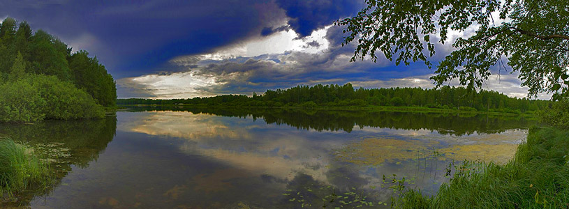 фото "предгрозовое..." метки: пейзаж, панорама, вода