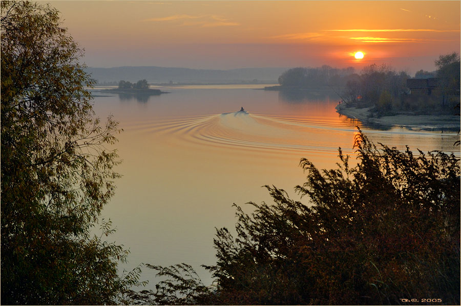 photo "The autumn evening" tags: landscape, 