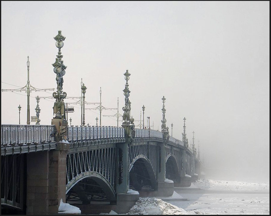 photo "Winter fog" tags: architecture, travel, landscape, Europe
