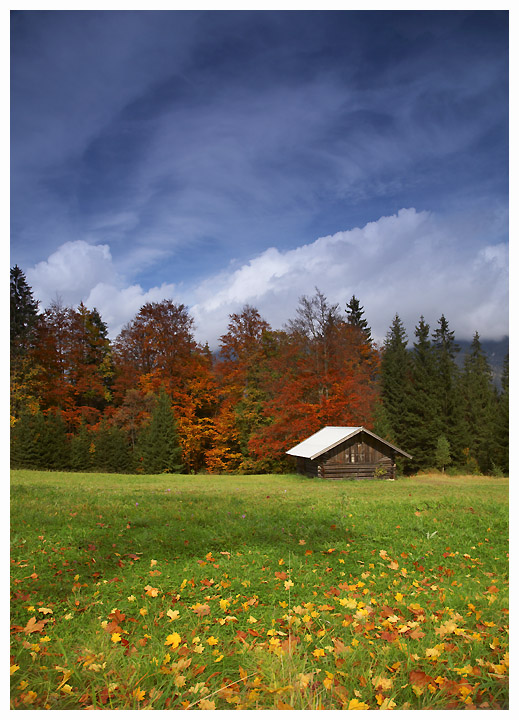 фото "Осень в горах" метки: пейзаж, облака, осень