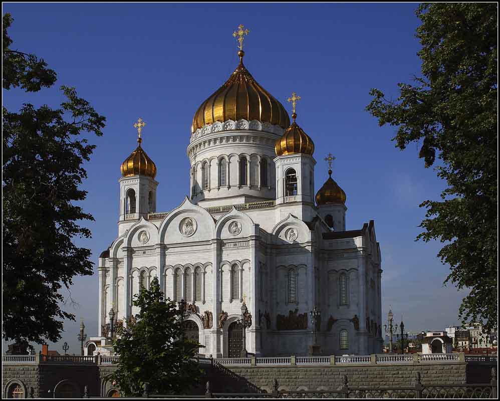 фото "Храм Христа Спасителя" метки: архитектура, пейзаж, 