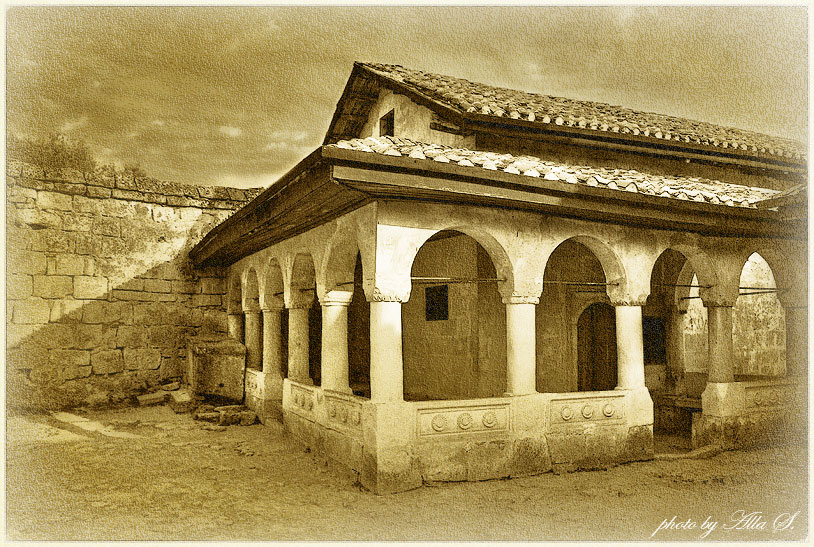 фото "Крым. Чуфут Кале." метки: архитектура, пейзаж, 