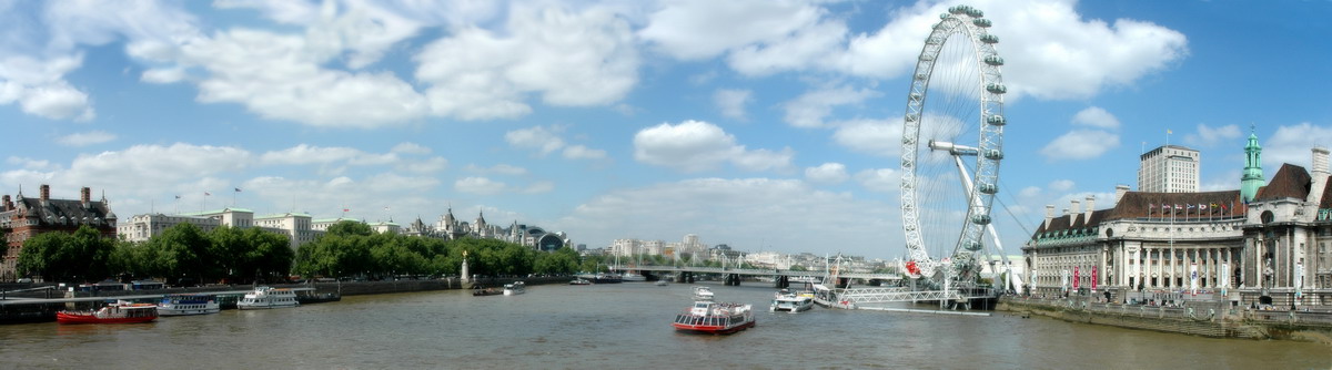 photo "The River Thames" tags: panoramic, landscape, water