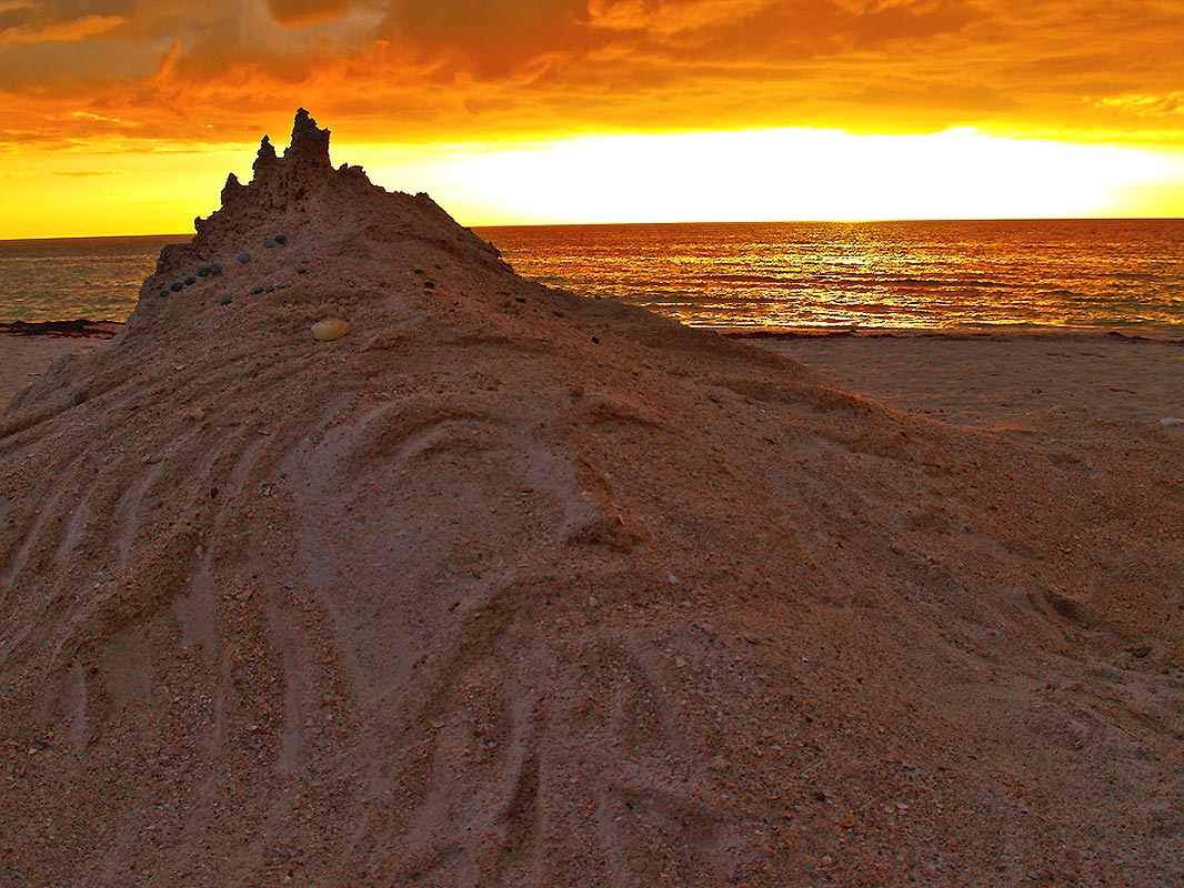 photo "Золотой сон вечности (The Golden Dream of Eternity)" tags: landscape, sunset