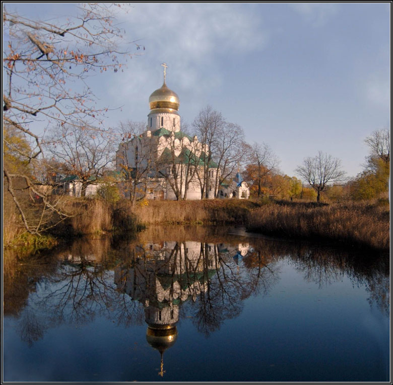 фото "Осеннее отражение" метки: архитектура, пейзаж, 