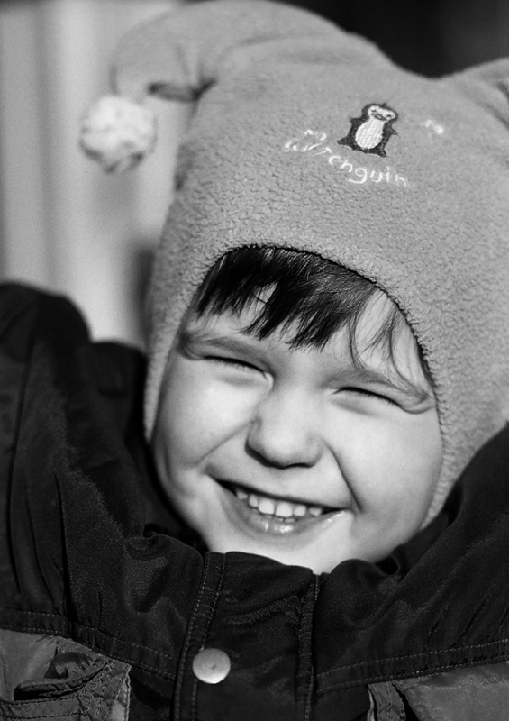 photo "Joy" tags: portrait, black&white, children