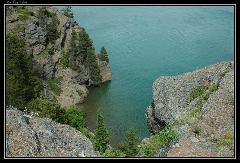 photo "On The Edge" tags: landscape, travel, North America, water