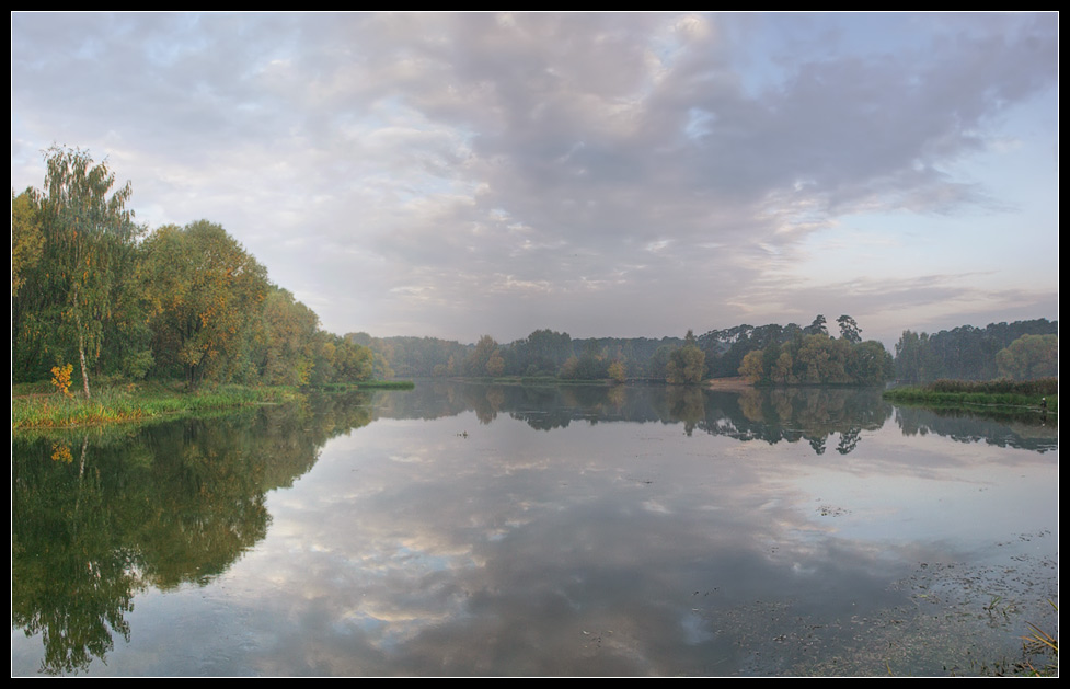 photo "Foggy morning" tags: landscape, autumn, water