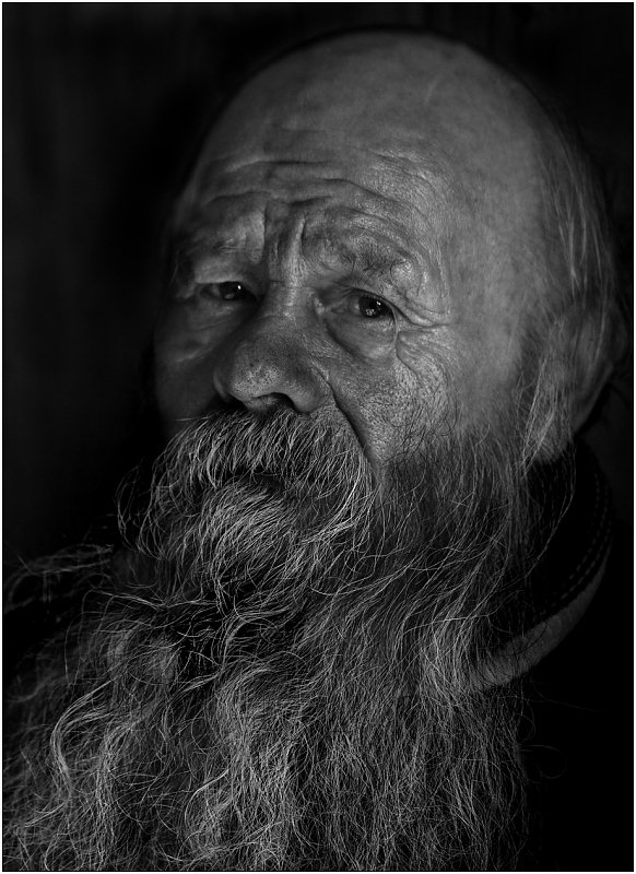 photo "Wise" tags: portrait, black&white, man