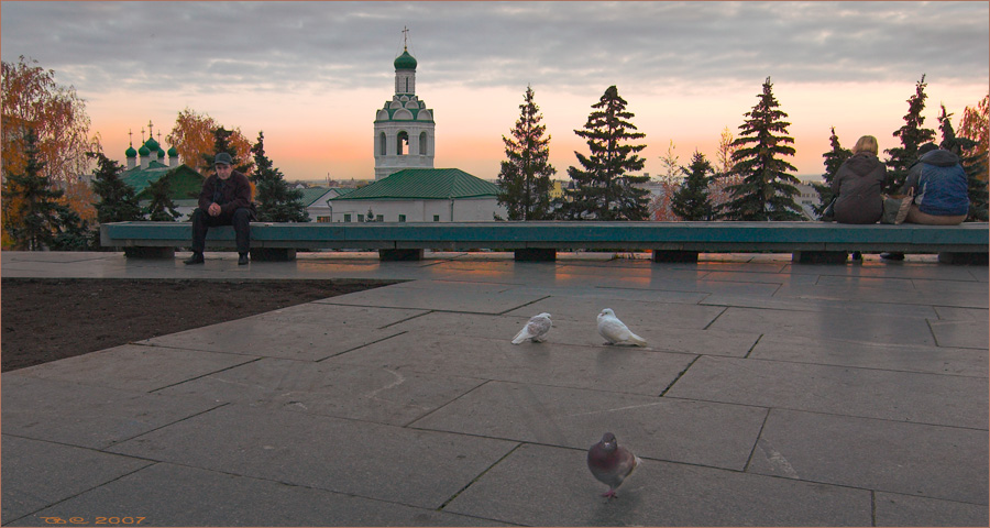 photo "In the evening" tags: landscape, city, 