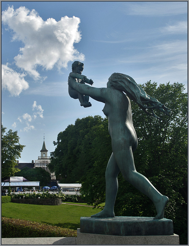 photo "Sculpture park Gustave Vigellana, Oslo. Motherhood" tags: architecture, travel, landscape, Europe