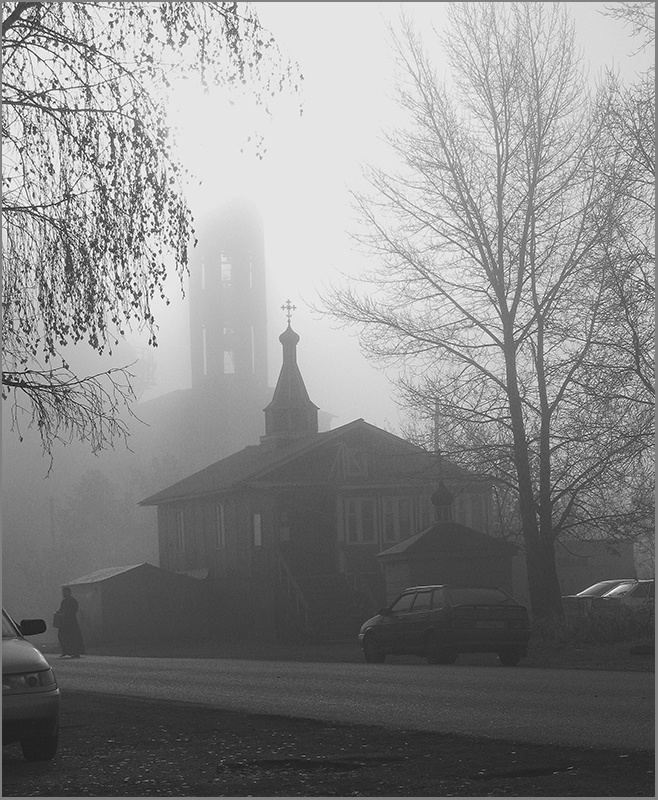 фото "Два храма..." метки: архитектура, пейзаж, 