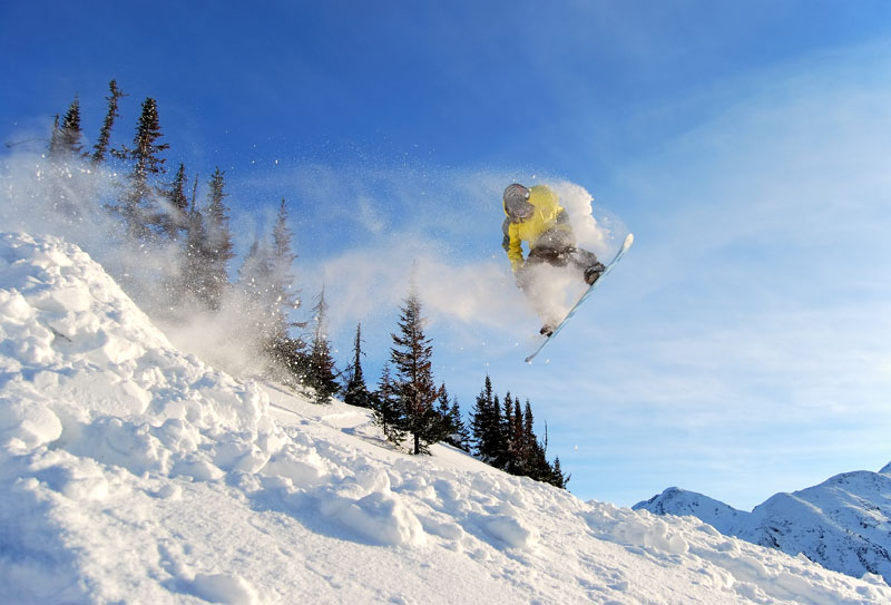 photo "Flying freerider" tags: sport, landscape, winter