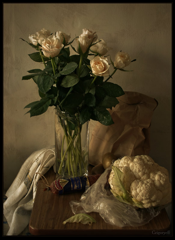 photo "Still-Life with roses" tags: still life, 