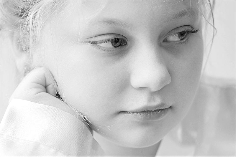 photo "***" tags: portrait, black&white, children