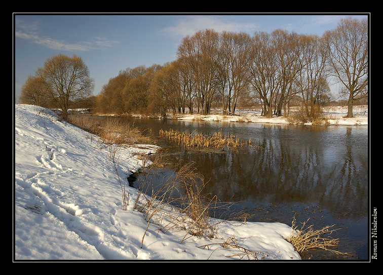 photo "***" tags: landscape, water, winter