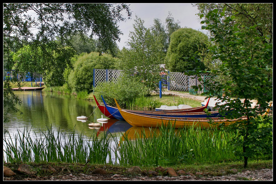 photo "Boats" tags: landscape, summer