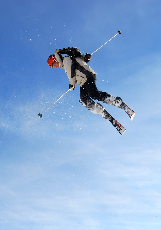 photo "Flying" tags: sport, landscape, clouds