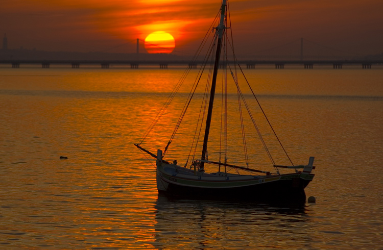 photo "River Tagus Estuary" tags: landscape, water