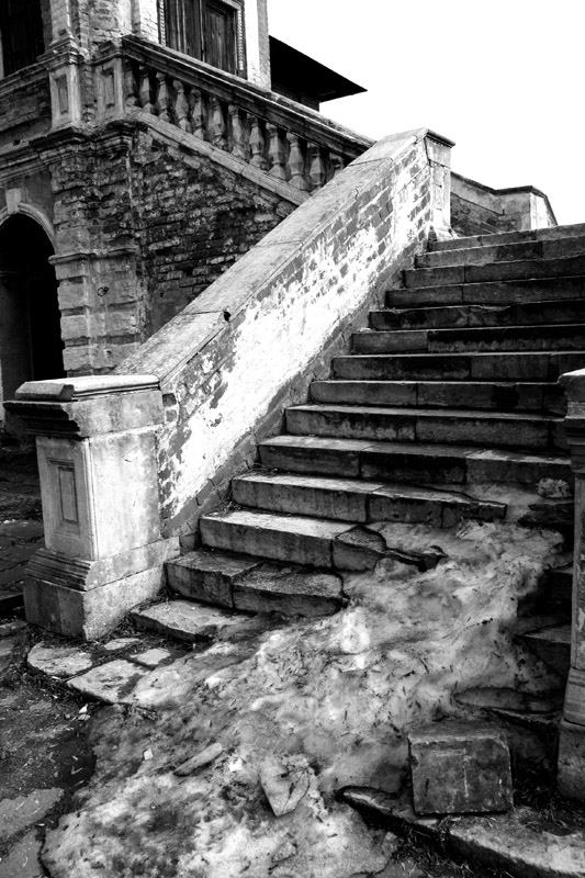 photo "Russian slalom" tags: architecture, black&white, landscape, 
