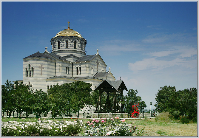 фото "В Херсонесе" метки: архитектура, пейзаж, 