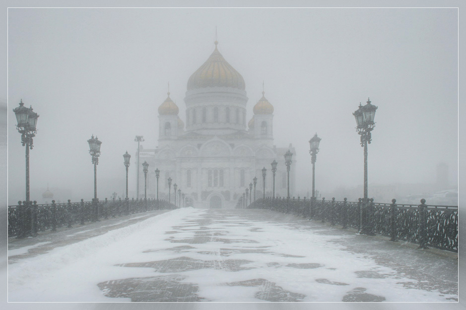 photo "Snowfall" tags: landscape, city, winter