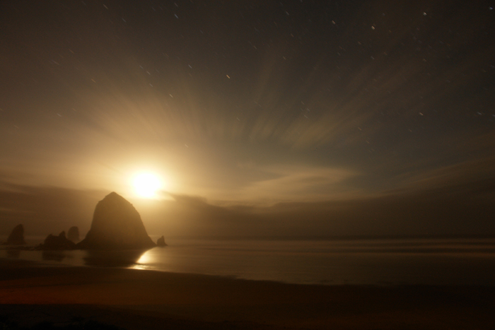 photo "Wind And Rain" tags: landscape, night, water