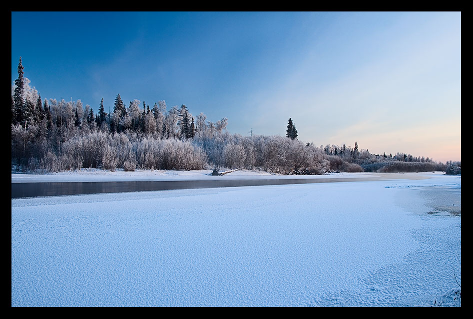 фото "Краски севера." метки: пейзаж, зима