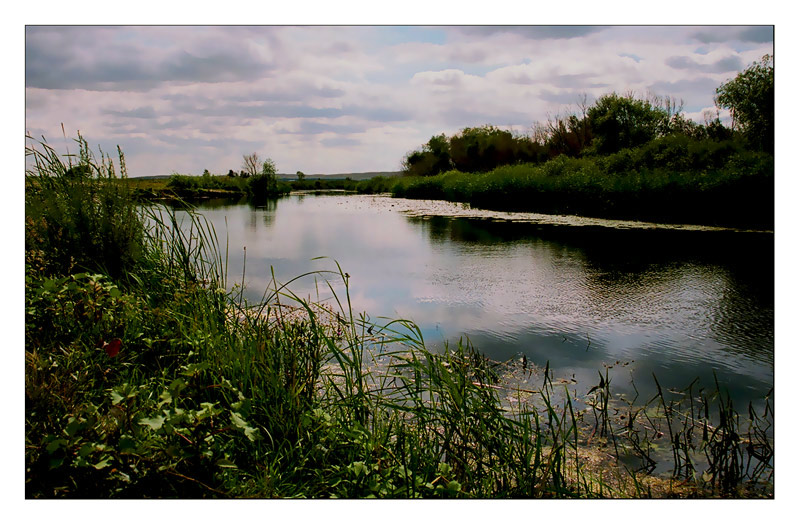 photo "Or River. Looking steppe." tags: landscape, summer, water