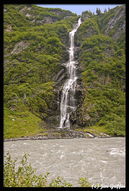фото "Bridalveil Falls, Valdez Alaska" метки: пейзаж, вода, лето
