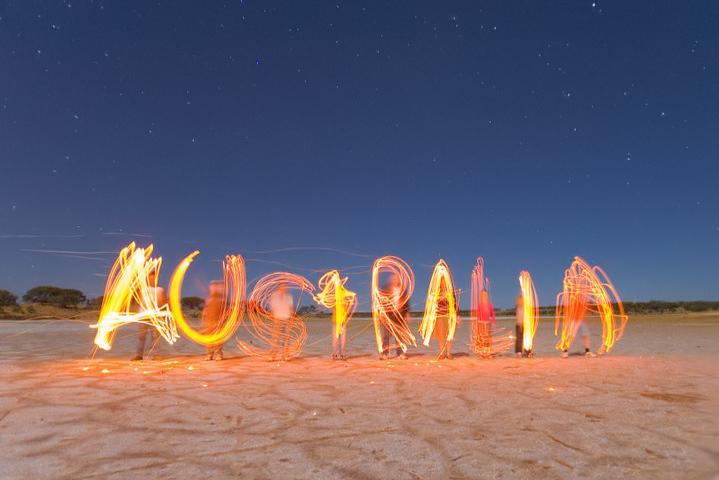 photo "Australia" tags: travel, landscape, Australia, night