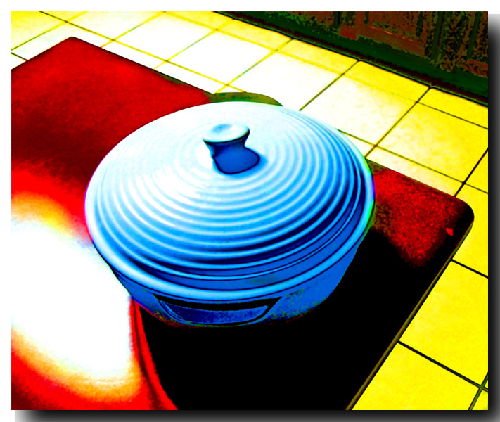 photo "Crazy pot." tags: abstract, humor, 