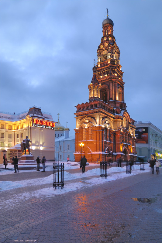 фото "Вечерний город" метки: город, пейзаж, 