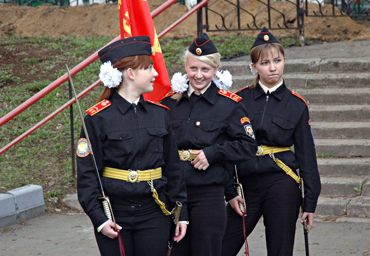 фото "Кадетки" метки: жанр, репортаж, 