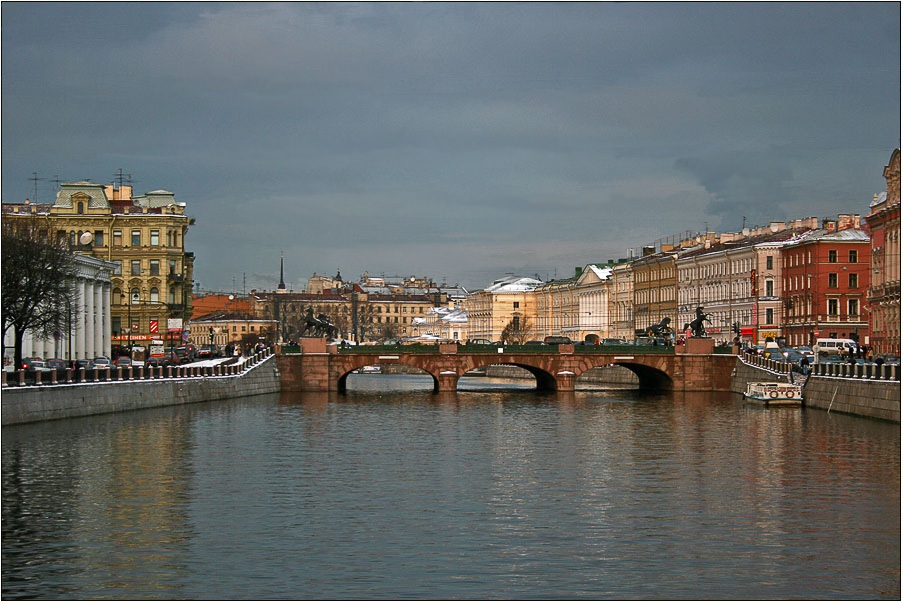 фото "Петербург. Ноябрь . Фонтанка" метки: архитектура, город, пейзаж, 