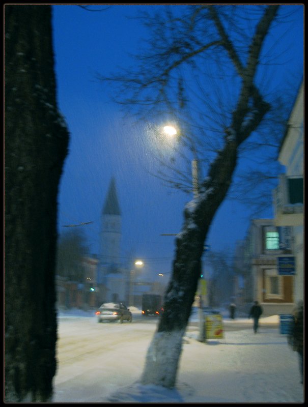 photo "Город и люди в нём" tags: city, landscape, night